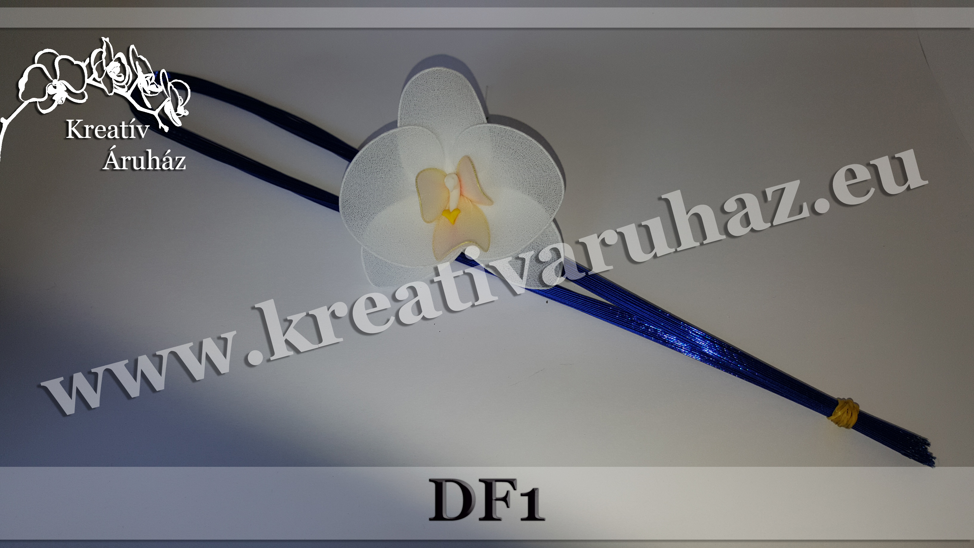 Fényes Kék drót  80 cm vastagabb 22g